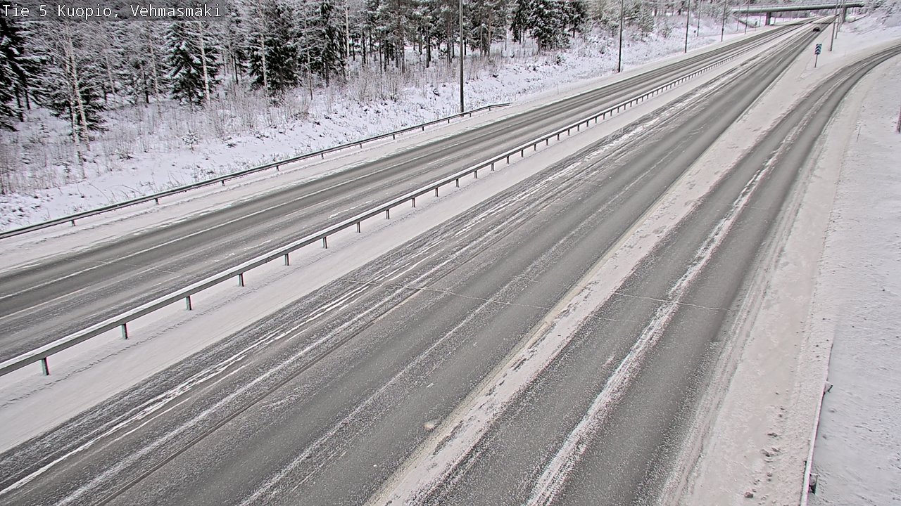 Kelikamerat Kuva Tie 5 Kuopio, Vehmasmäki, Kuopio, Pohjois-Savo