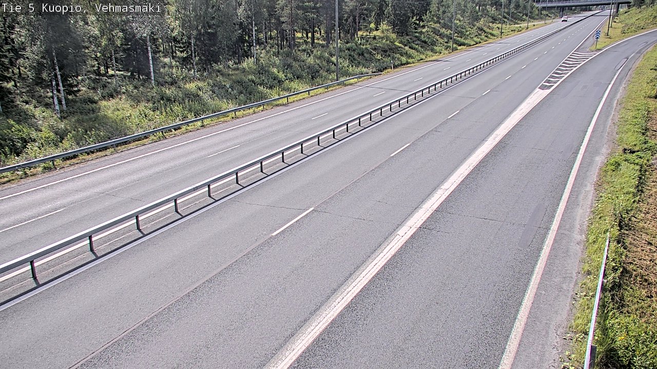 Kelikamerat Kuva Tie 5 Kuopio, Vehmasmäki, Kuopio, Pohjois-Savo