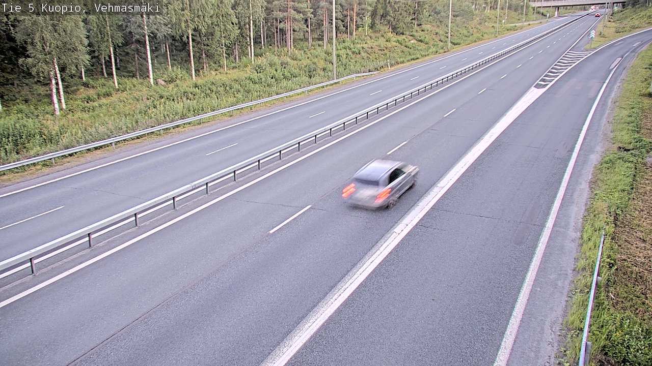 Kelikamerat Kuva Tie 5 Kuopio, Vehmasmäki, Kuopio, Pohjois-Savo