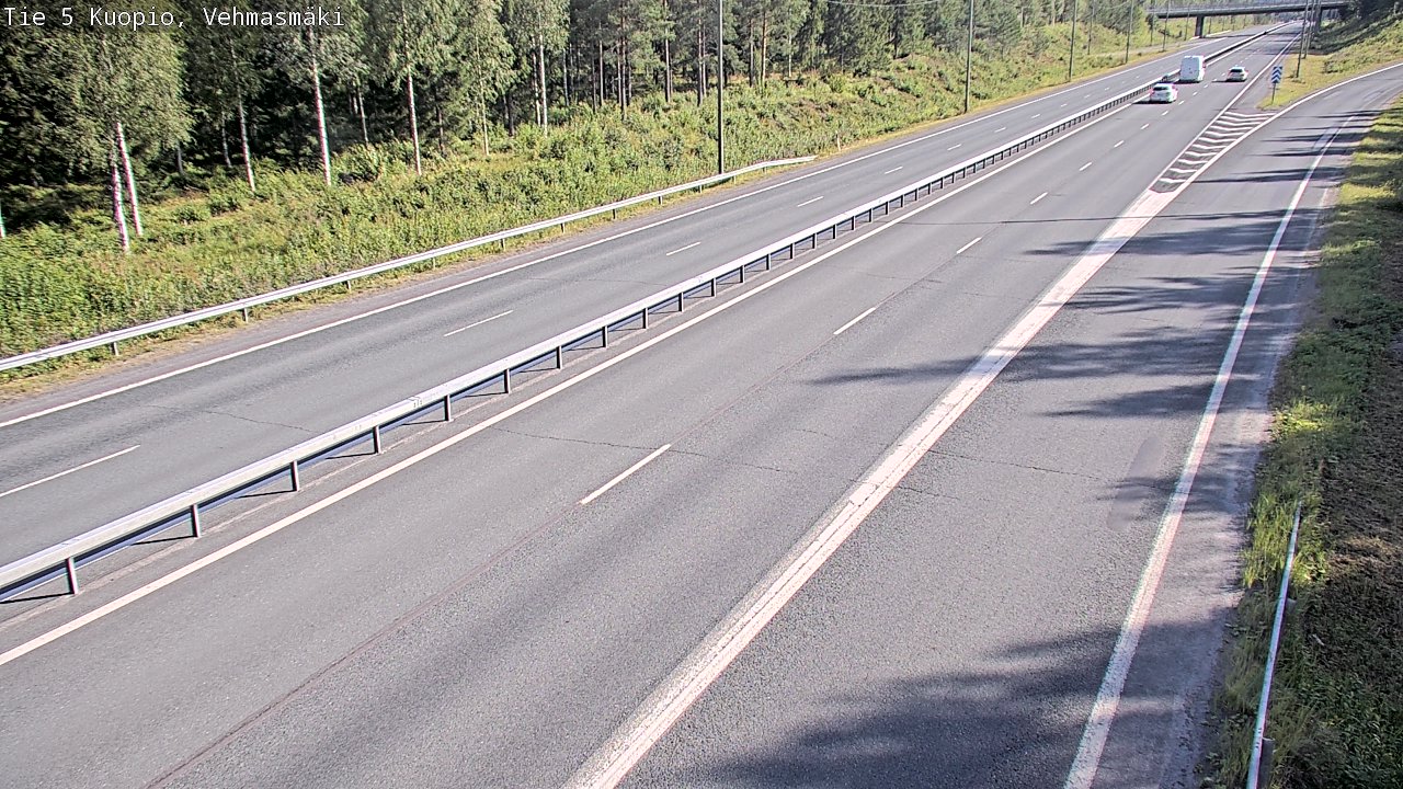 Kelikamerat Kuva Tie 5 Kuopio, Vehmasmäki, Kuopio, Pohjois-Savo