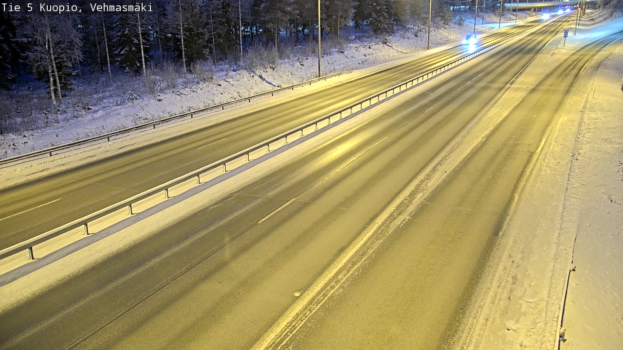 Kelikamerat Kuva Tie 5 Kuopio, Vehmasmäki, Kuopio, Pohjois-Savo