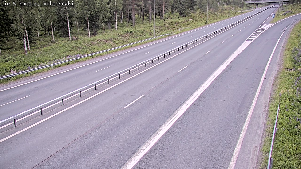 Kelikamerat Kuva Tie 5 Kuopio, Vehmasmäki, Kuopio, Pohjois-Savo