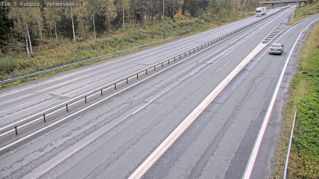 Kelikamerat Kuva Tie 5 Kuopio, Vehmasmäki, Kuopio, Pohjois-Savo