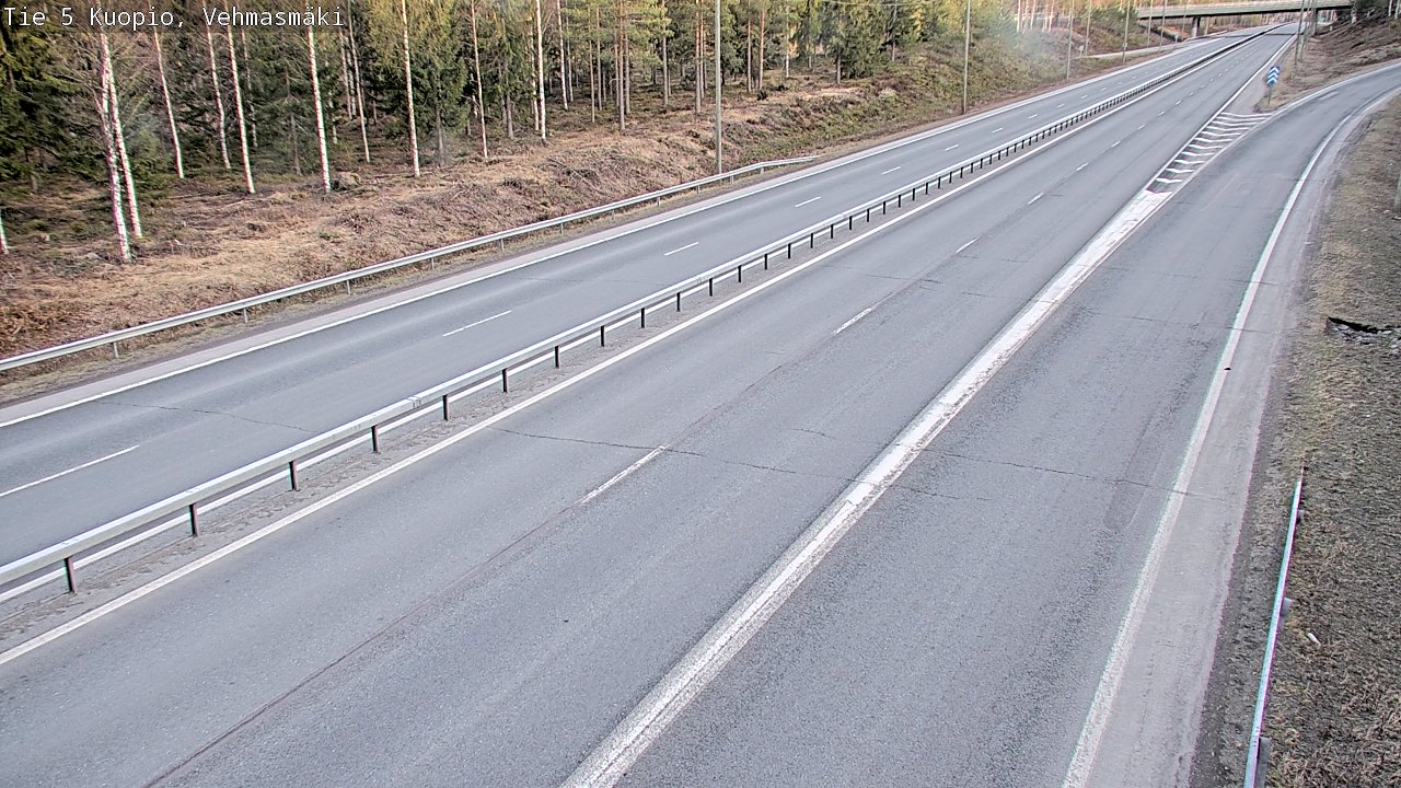 Kelikamerat Kuva Tie 5 Kuopio, Vehmasmäki, Kuopio, Pohjois-Savo