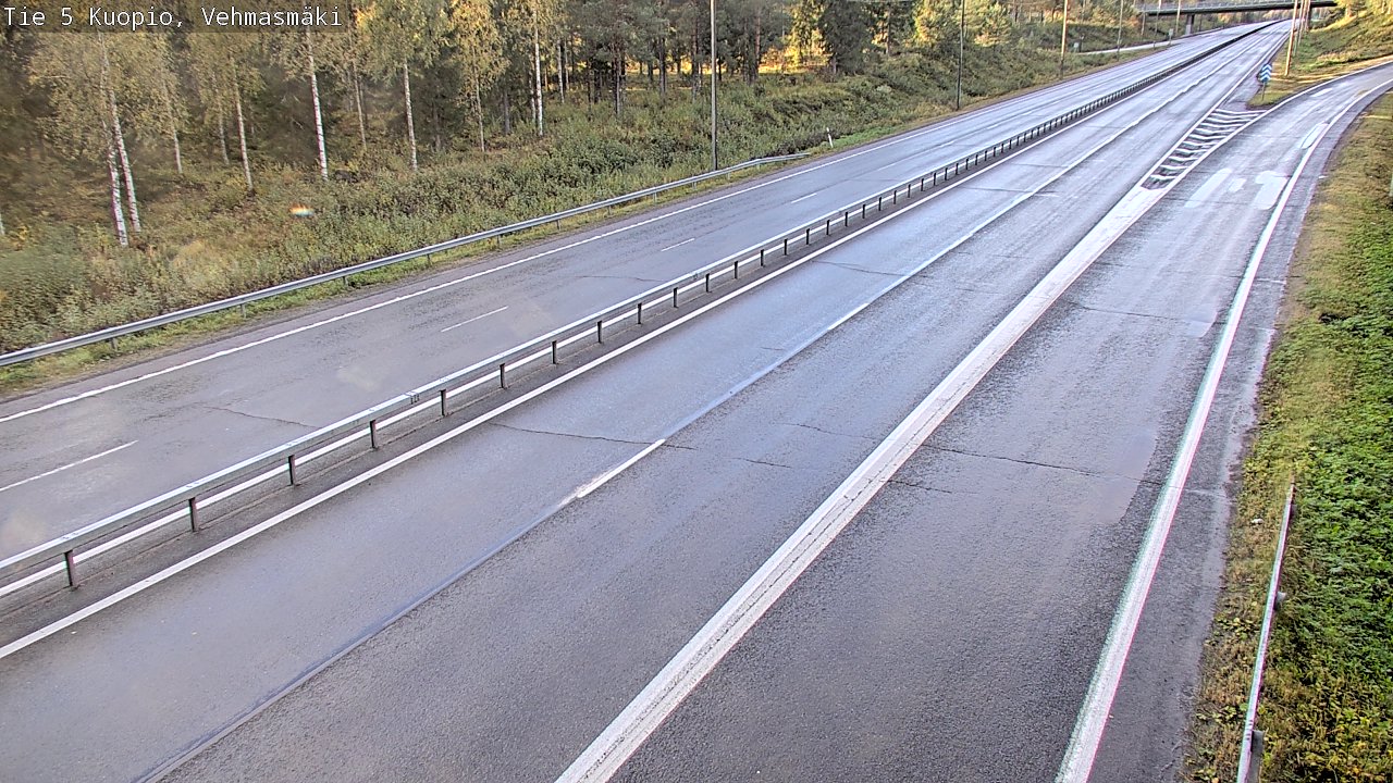 Kelikamerat Kuva Tie 5 Kuopio, Vehmasmäki, Kuopio, Pohjois-Savo