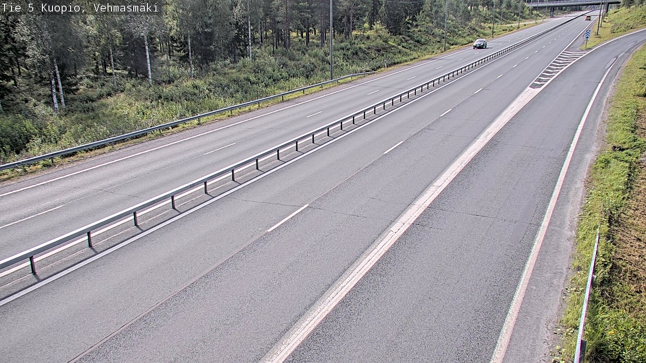 Kelikamerat Kuva Tie 5 Kuopio, Vehmasmäki, Kuopio, Pohjois-Savo