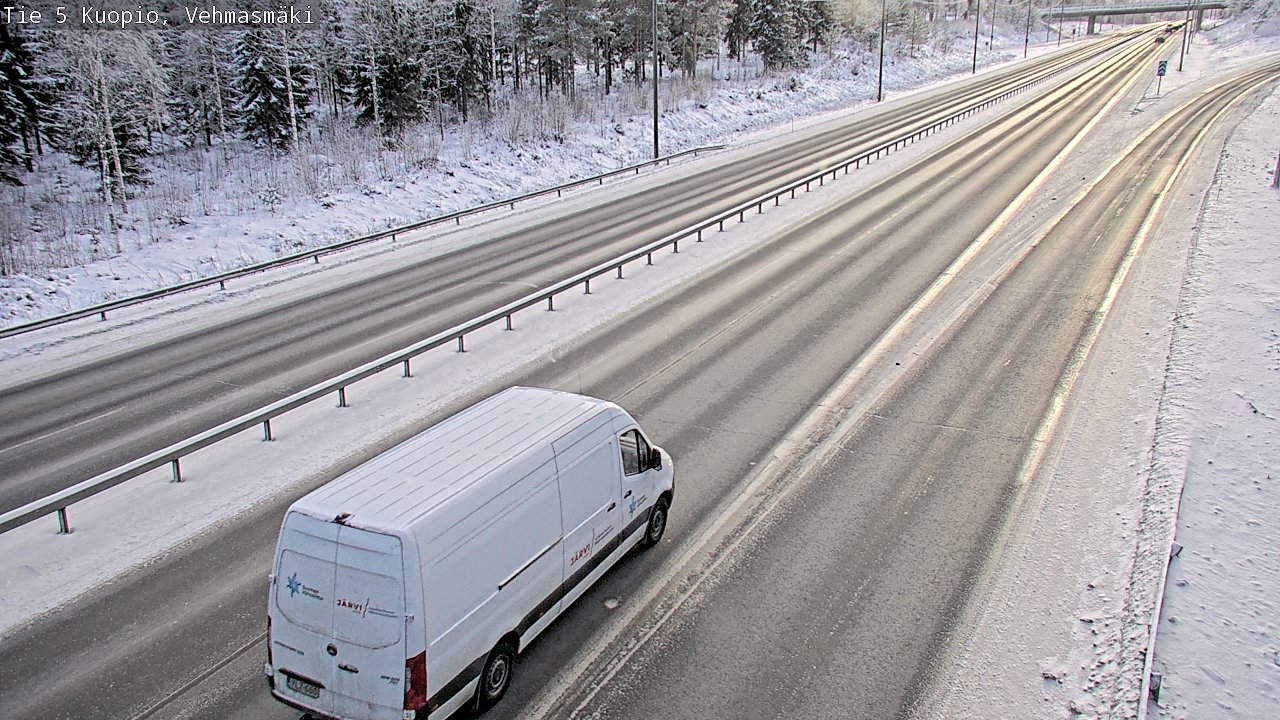 Kelikamerat Kuva Tie 5 Kuopio, Vehmasmäki, Kuopio, Pohjois-Savo