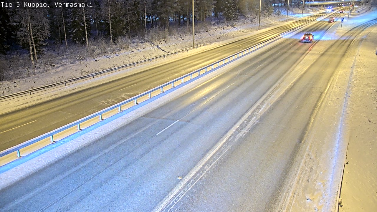 Kelikamerat Kuva Tie 5 Kuopio, Vehmasmäki, Kuopio, Pohjois-Savo