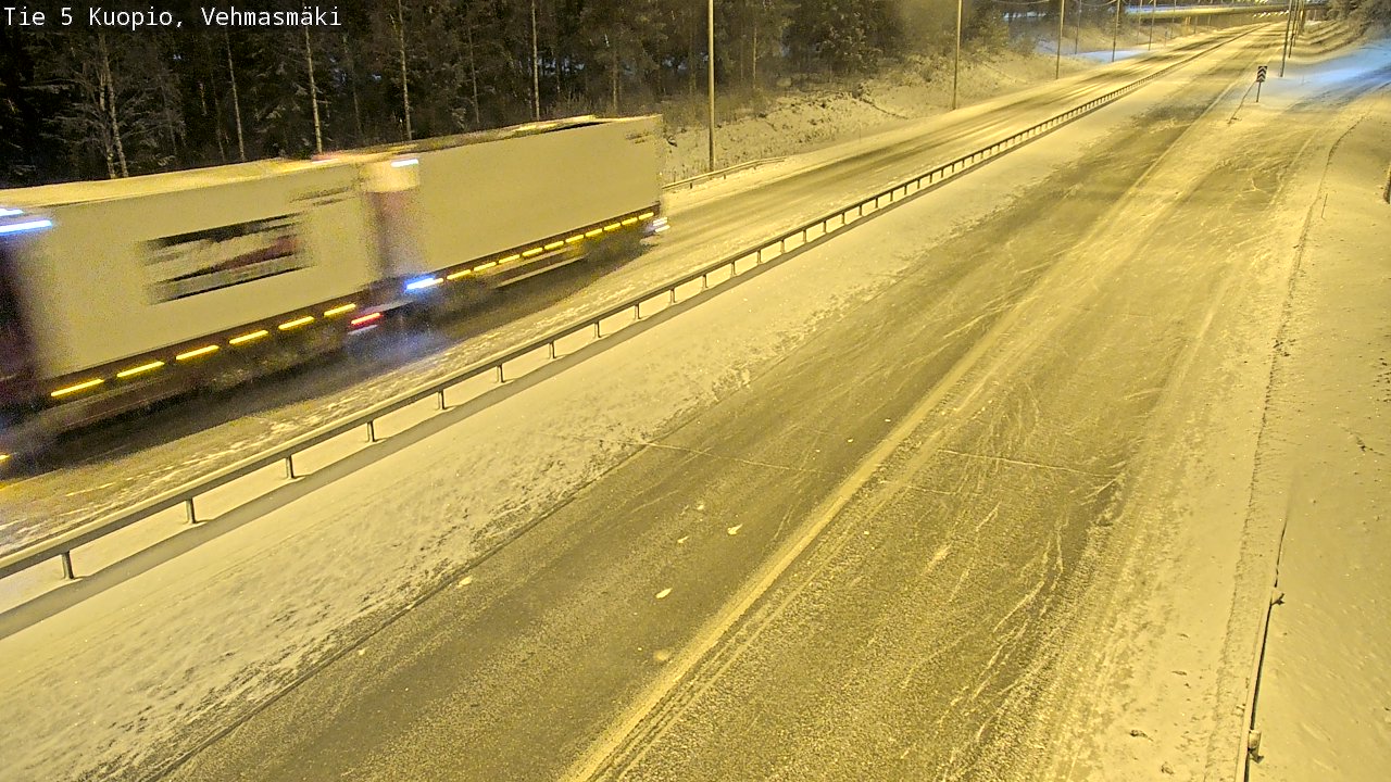 Kelikamerat Kuva Tie 5 Kuopio, Vehmasmäki, Kuopio, Pohjois-Savo