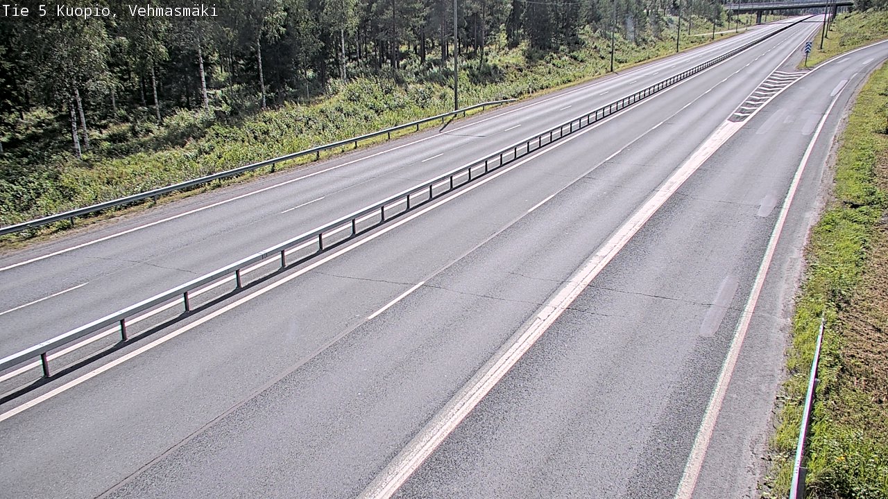 Kelikamerat Kuva Tie 5 Kuopio, Vehmasmäki, Kuopio, Pohjois-Savo