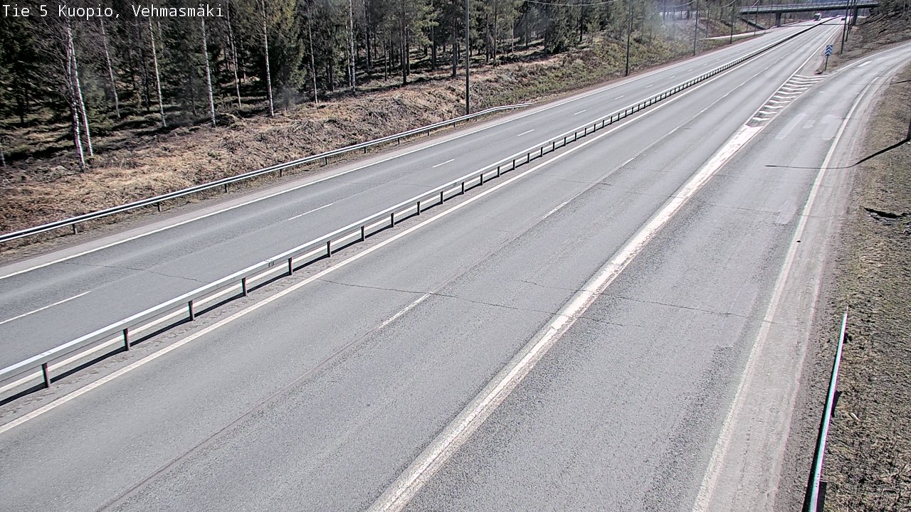 Kelikamerat Kuva Tie 5 Kuopio, Vehmasmäki, Kuopio, Pohjois-Savo