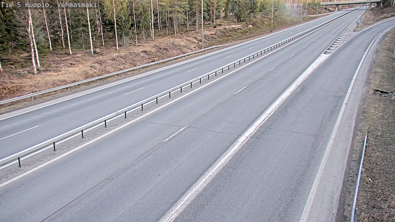 Kelikamerat Kuva Tie 5 Kuopio, Vehmasmäki, Kuopio, Pohjois-Savo