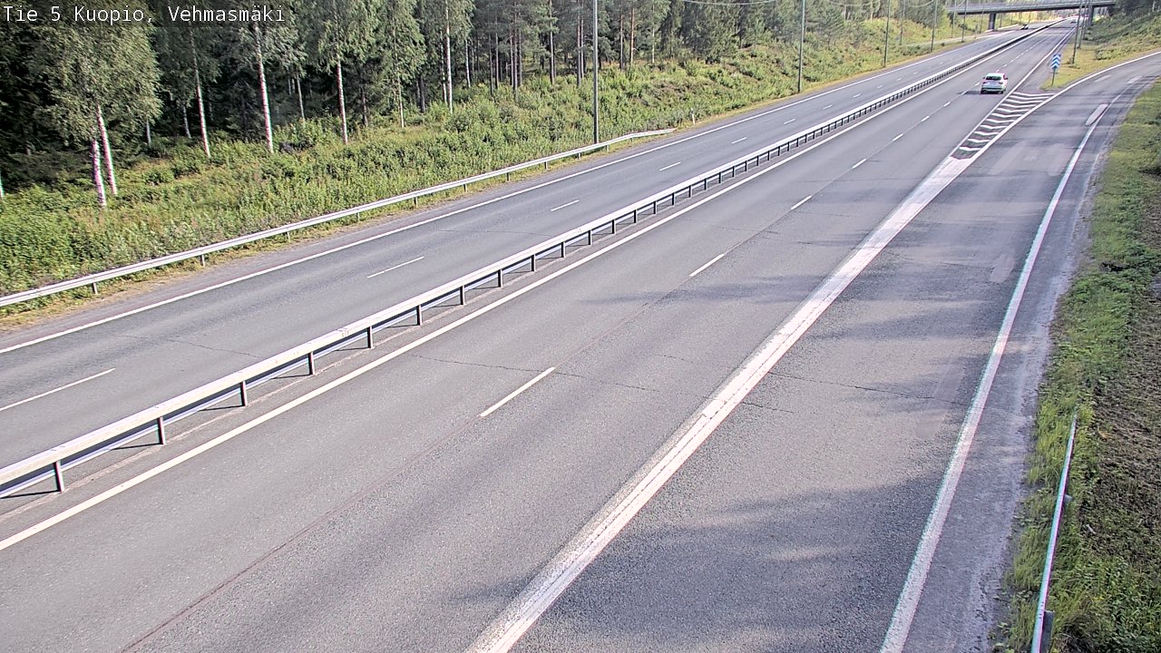 Kelikamerat Kuva Tie 5 Kuopio, Vehmasmäki, Kuopio, Pohjois-Savo