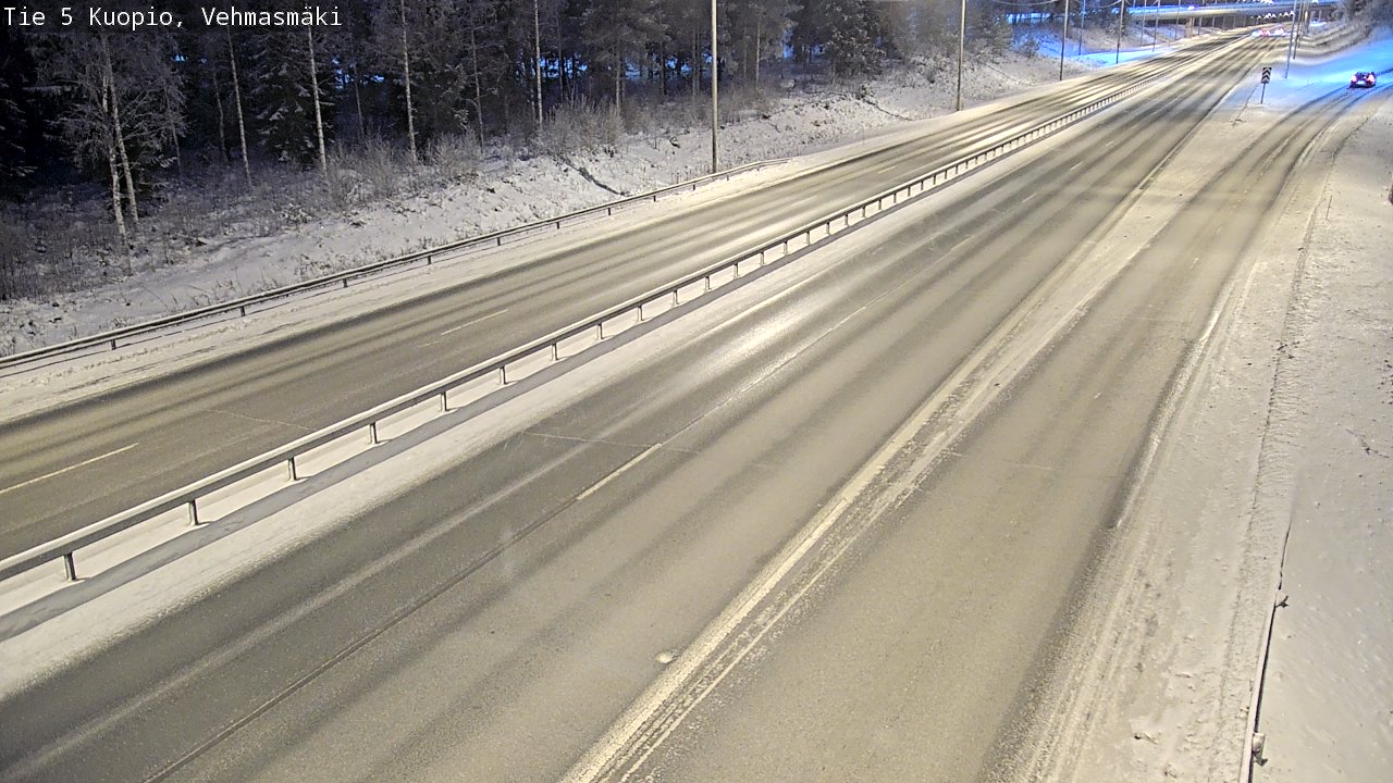 Kelikamerat Kuva Tie 5 Kuopio, Vehmasmäki, Kuopio, Pohjois-Savo