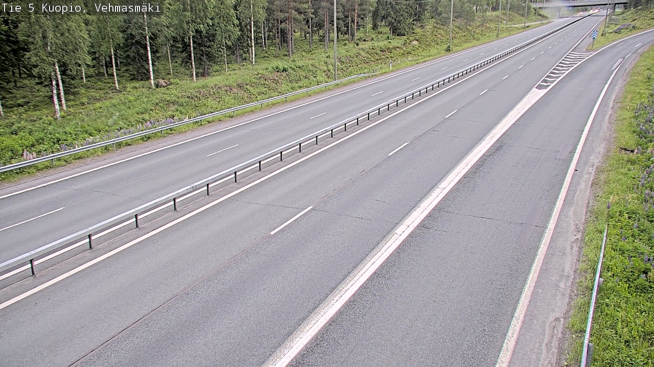 Kelikamerat Kuva Tie 5 Kuopio, Vehmasmäki, Kuopio, Pohjois-Savo