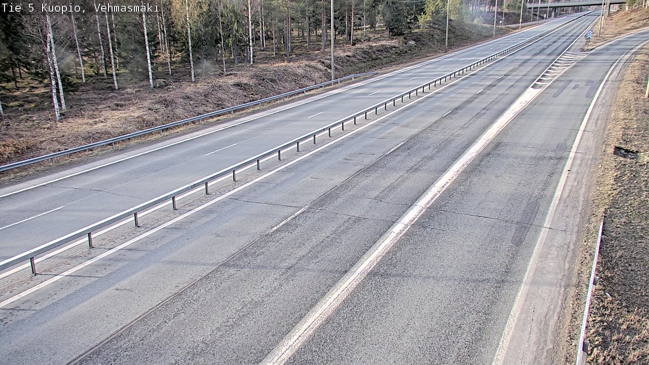 Kelikamerat Kuva Tie 5 Kuopio, Vehmasmäki, Kuopio, Pohjois-Savo