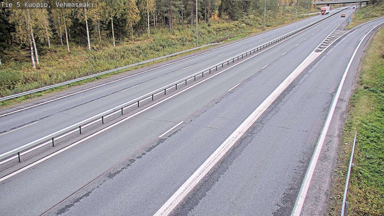 Kelikamerat Kuva Tie 5 Kuopio, Vehmasmäki, Kuopio, Pohjois-Savo