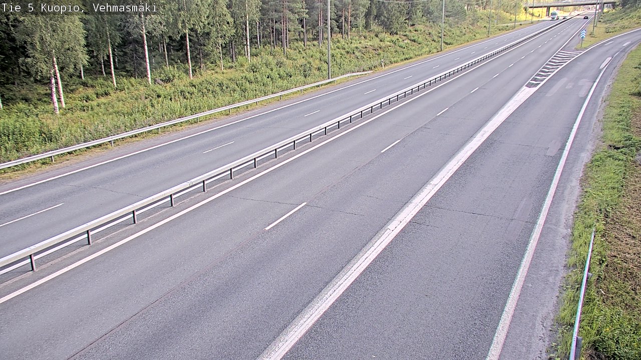 Kelikamerat Kuva Tie 5 Kuopio, Vehmasmäki, Kuopio, Pohjois-Savo