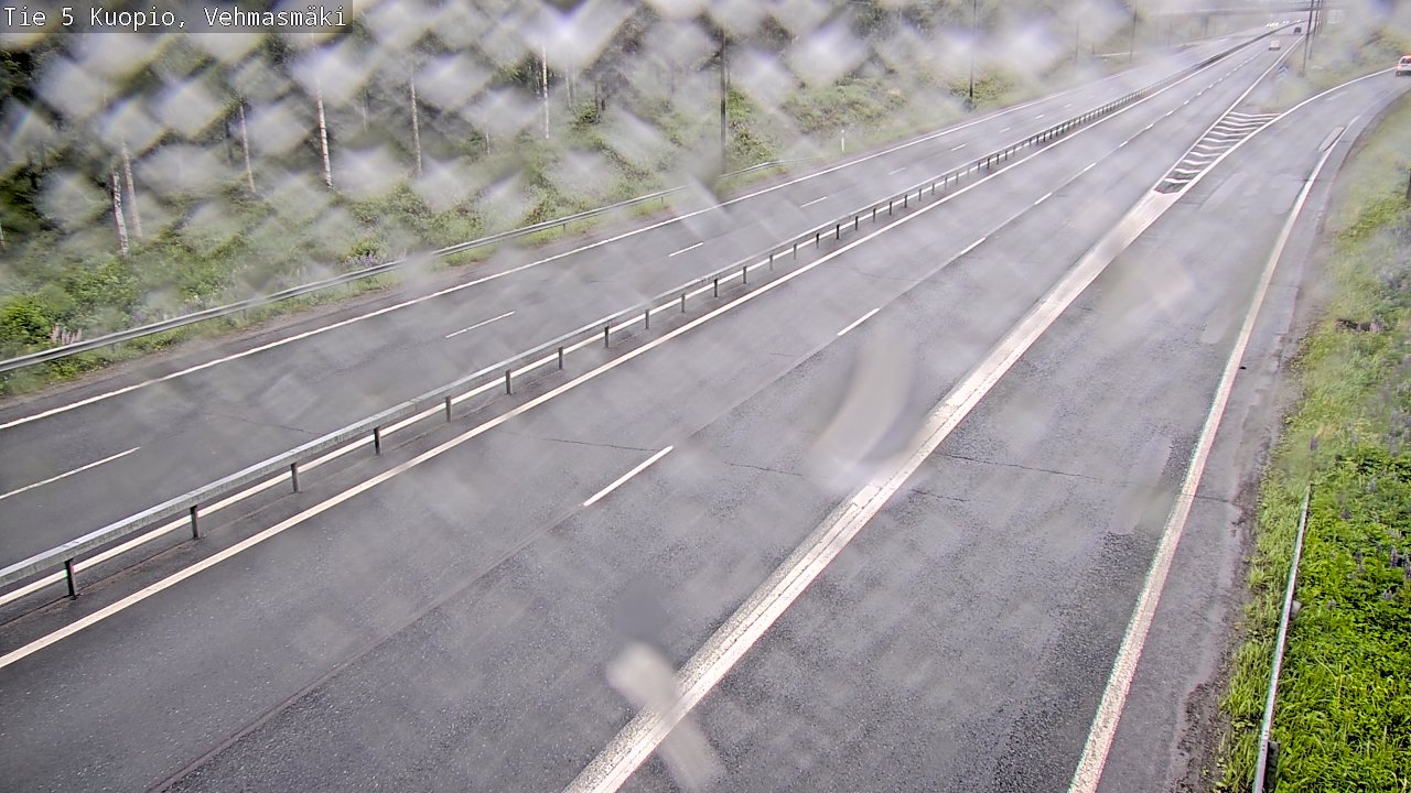 Weather Camera Image Väg 5 Kuopio, Vehmasmäki, Kuopio, Pohjois-Savo