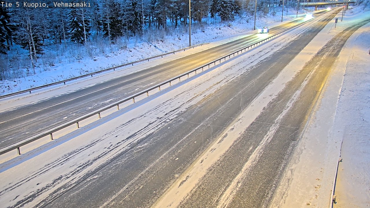 Kelikamerat Kuva Tie 5 Kuopio, Vehmasmäki, Kuopio, Pohjois-Savo