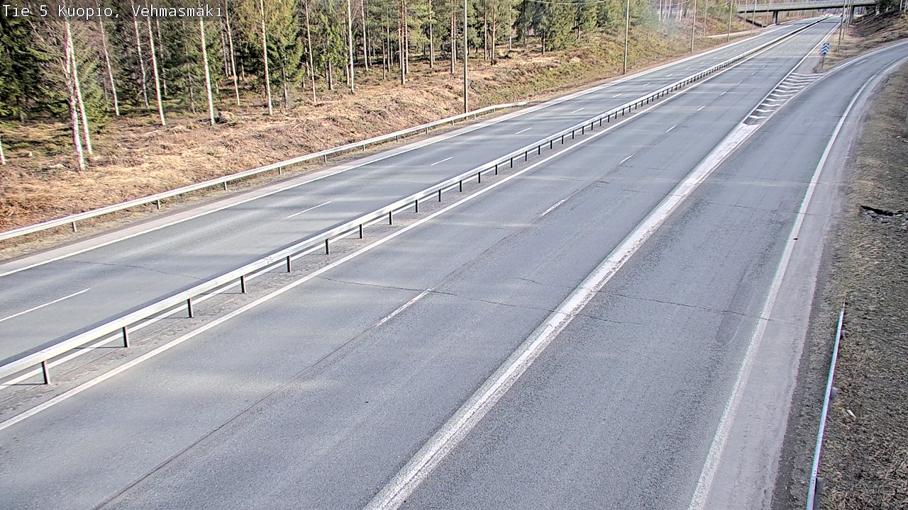Kelikamerat Kuva Tie 5 Kuopio, Vehmasmäki, Kuopio, Pohjois-Savo