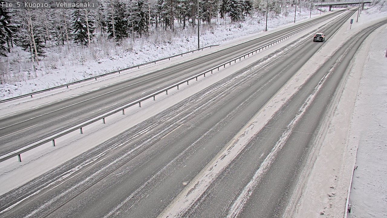 Kelikamerat Kuva Tie 5 Kuopio, Vehmasmäki, Kuopio, Pohjois-Savo