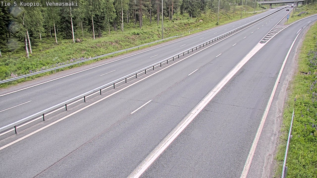 Kelikamerat Kuva Tie 5 Kuopio, Vehmasmäki, Kuopio, Pohjois-Savo