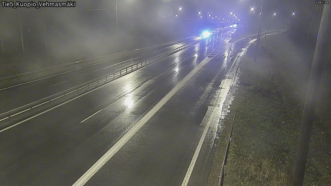 Weather Camera Image Väg 5 Kuopio, Vehmasmäki, Kuopio, Pohjois-Savo