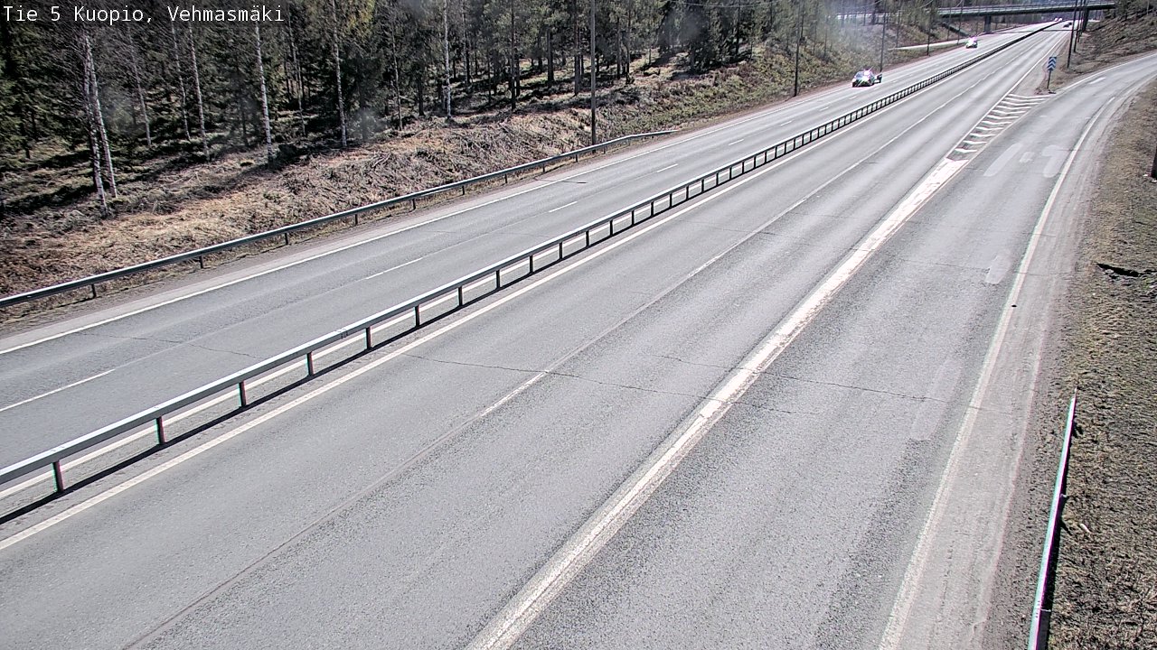 Kelikamerat Kuva Tie 5 Kuopio, Vehmasmäki, Kuopio, Pohjois-Savo
