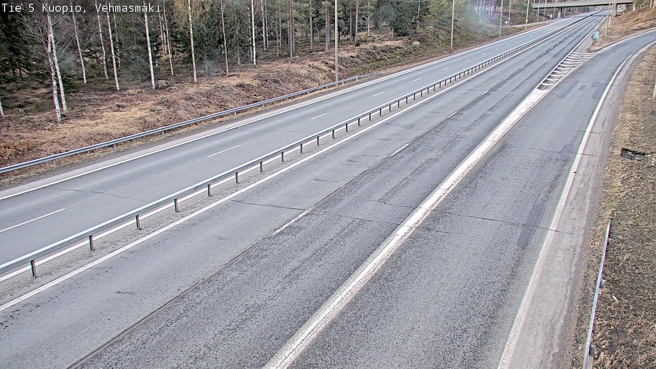 Kelikamerat Kuva Tie 5 Kuopio, Vehmasmäki, Kuopio, Pohjois-Savo