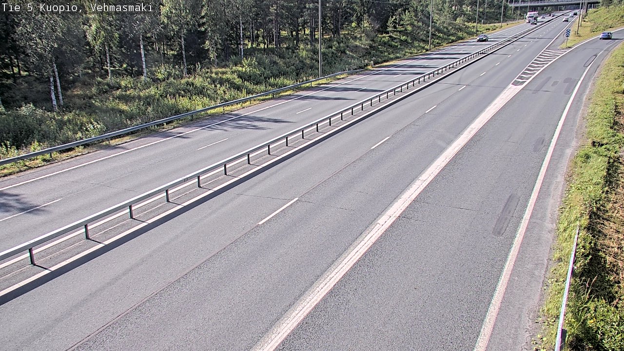 Kelikamerat Kuva Tie 5 Kuopio, Vehmasmäki, Kuopio, Pohjois-Savo