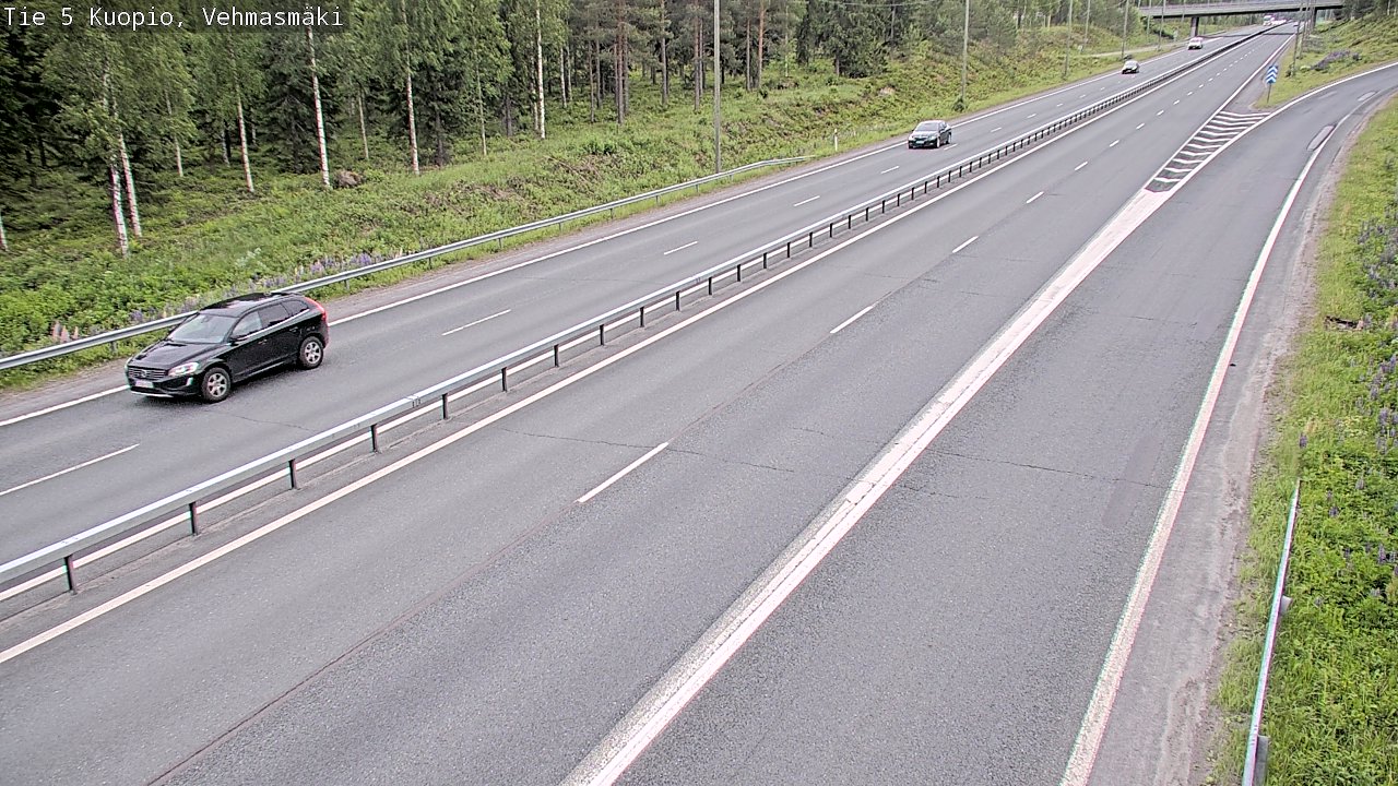 Kelikamerat Kuva Tie 5 Kuopio, Vehmasmäki, Kuopio, Pohjois-Savo