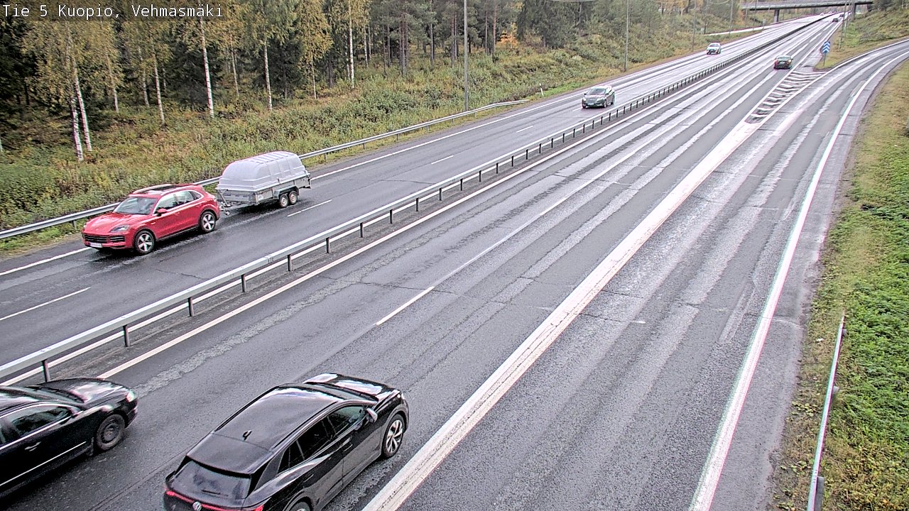Kelikamerat Kuva Tie 5 Kuopio, Vehmasmäki, Kuopio, Pohjois-Savo