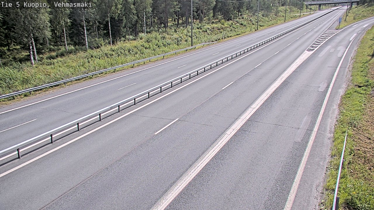 Kelikamerat Kuva Tie 5 Kuopio, Vehmasmäki, Kuopio, Pohjois-Savo