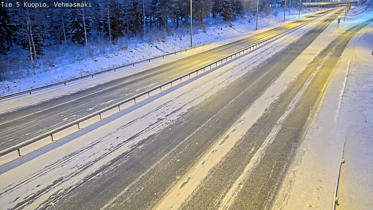 Kelikamerat Kuva Tie 5 Kuopio, Vehmasmäki, Kuopio, Pohjois-Savo