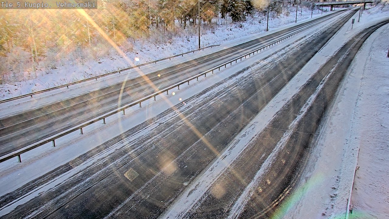 Kelikamerat Kuva Tie 5 Kuopio, Vehmasmäki, Kuopio, Pohjois-Savo