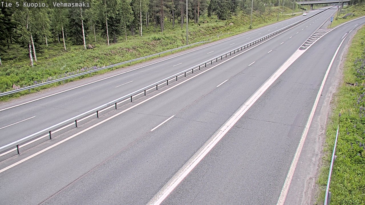 Kelikamerat Kuva Tie 5 Kuopio, Vehmasmäki, Kuopio, Pohjois-Savo