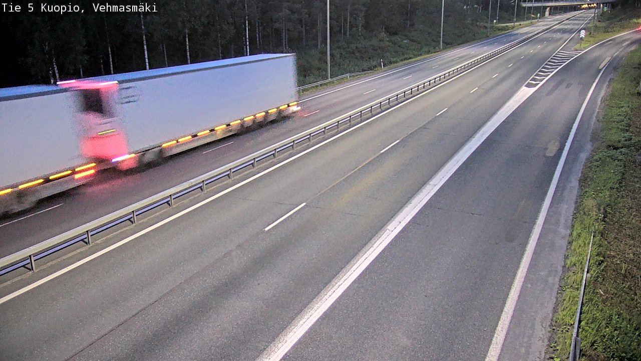 Kelikamerat Kuva Tie 5 Kuopio, Vehmasmäki, Kuopio, Pohjois-Savo