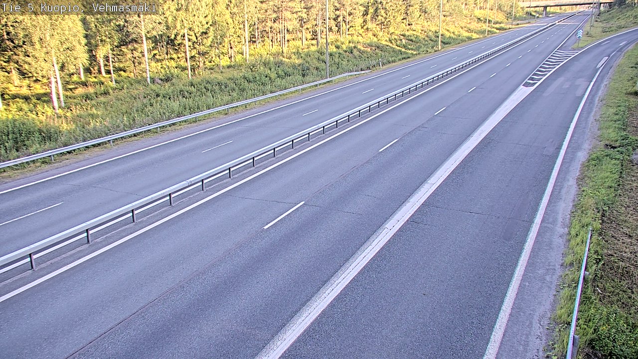 Kelikamerat Kuva Tie 5 Kuopio, Vehmasmäki, Kuopio, Pohjois-Savo