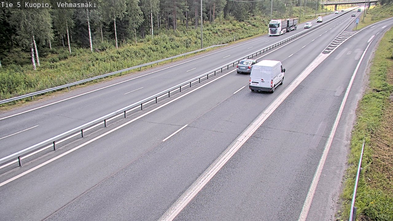 Kelikamerat Kuva Tie 5 Kuopio, Vehmasmäki, Kuopio, Pohjois-Savo