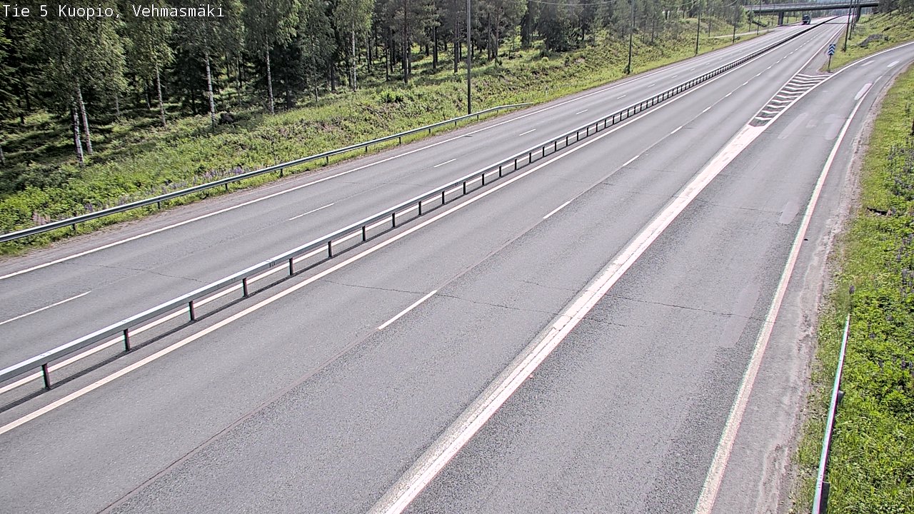 Kelikamerat Kuva Tie 5 Kuopio, Vehmasmäki, Kuopio, Pohjois-Savo
