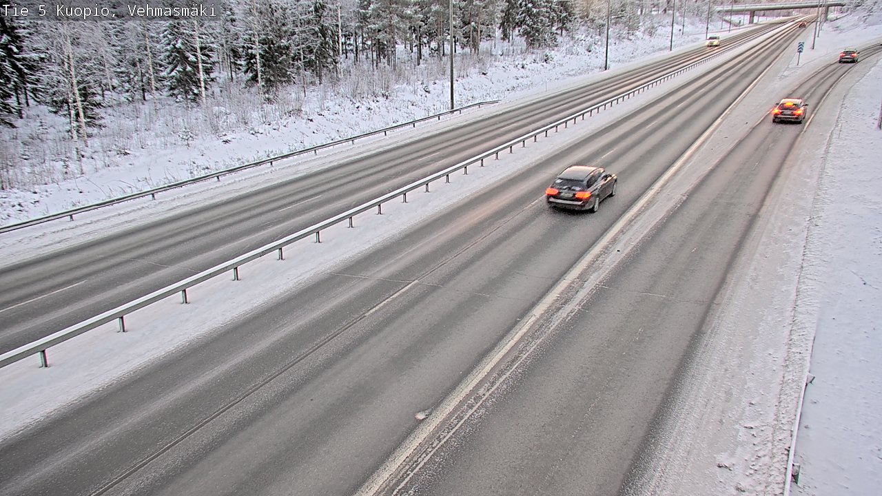 Kelikamerat Kuva Tie 5 Kuopio, Vehmasmäki, Kuopio, Pohjois-Savo