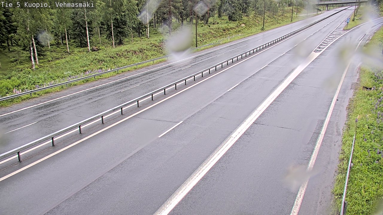 Kelikamerat Kuva Tie 5 Kuopio, Vehmasmäki, Kuopio, Pohjois-Savo