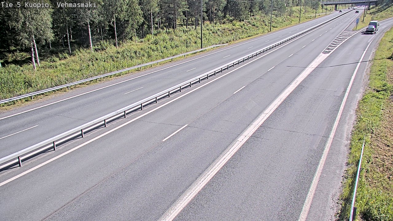 Kelikamerat Kuva Tie 5 Kuopio, Vehmasmäki, Kuopio, Pohjois-Savo