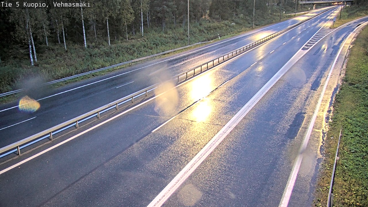 Kelikamerat Kuva Tie 5 Kuopio, Vehmasmäki, Kuopio, Pohjois-Savo