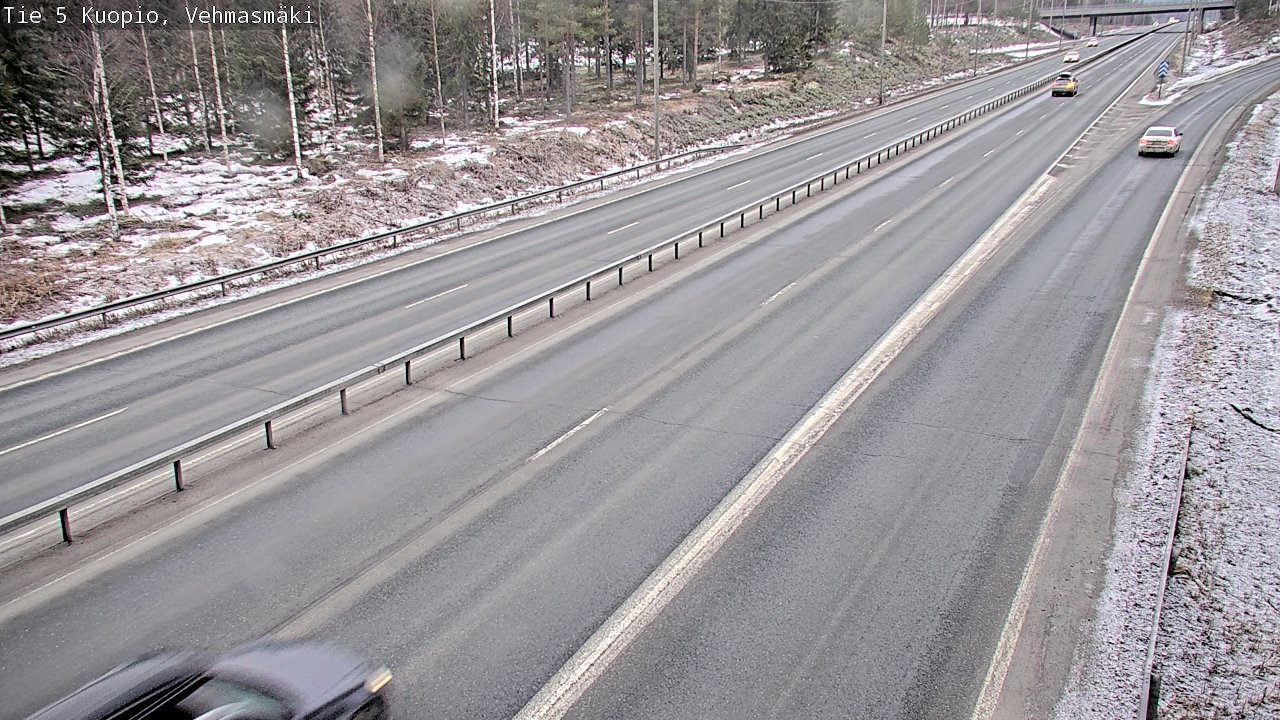 Kelikamerat Kuva Tie 5 Kuopio, Vehmasmäki, Kuopio, Pohjois-Savo