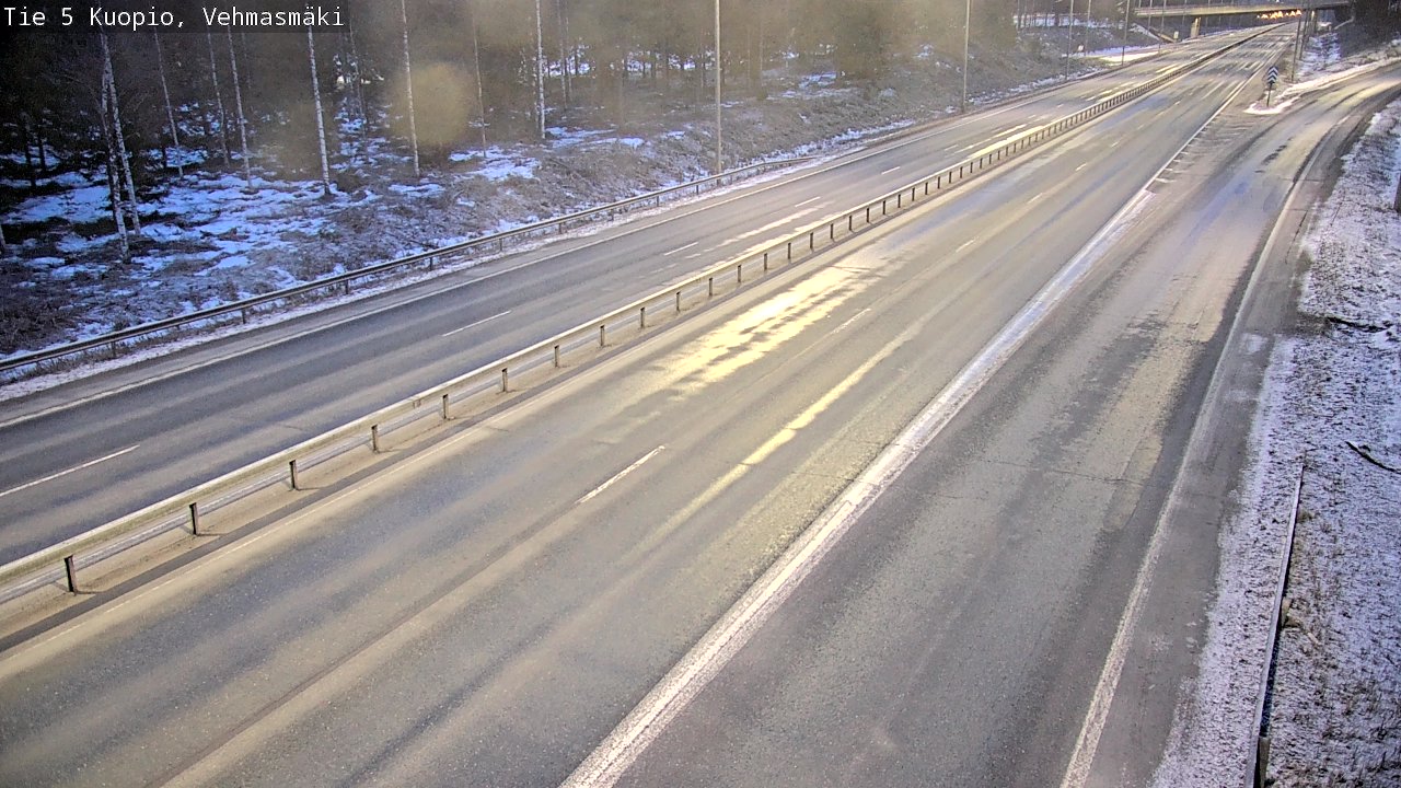 Kelikamerat Kuva Tie 5 Kuopio, Vehmasmäki, Kuopio, Pohjois-Savo