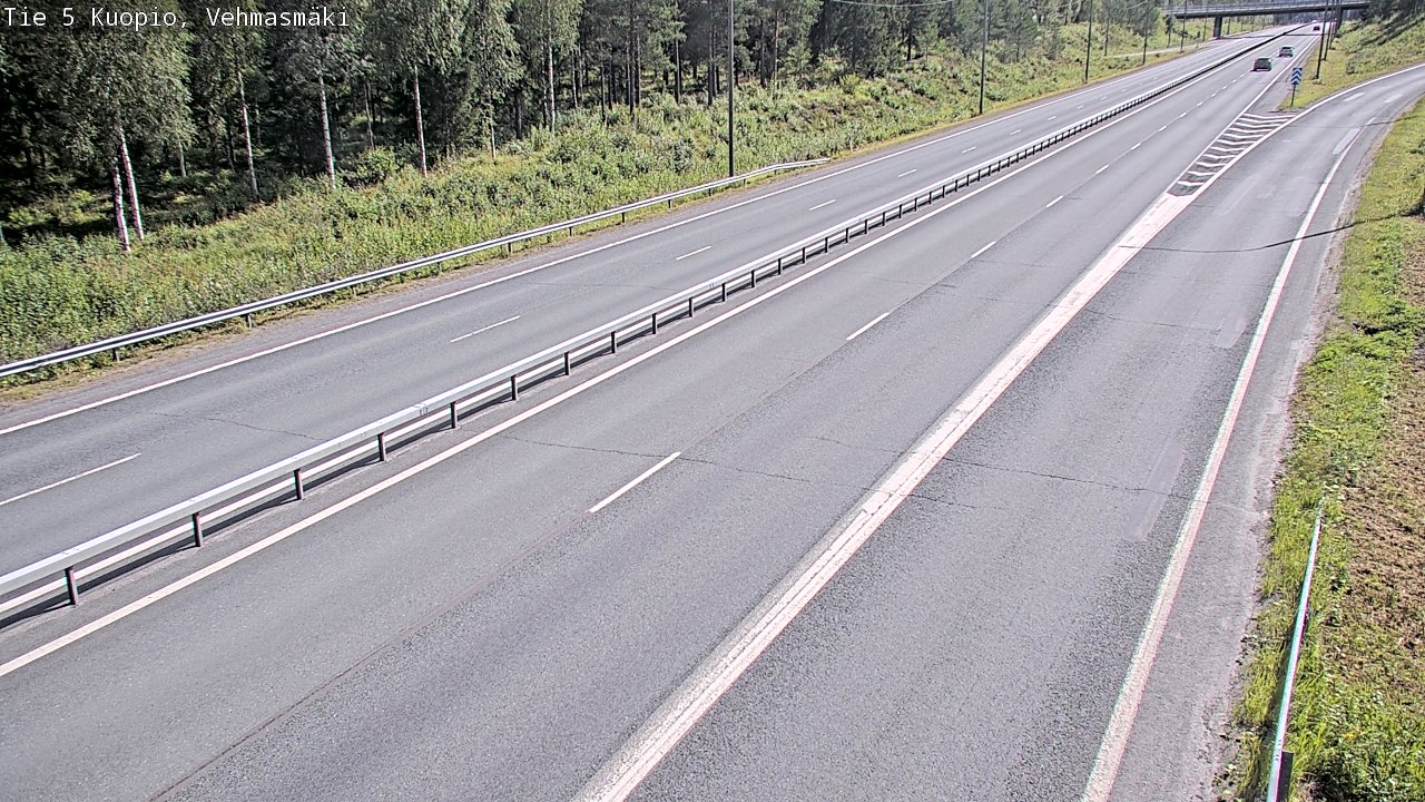 Kelikamerat Kuva Tie 5 Kuopio, Vehmasmäki, Kuopio, Pohjois-Savo