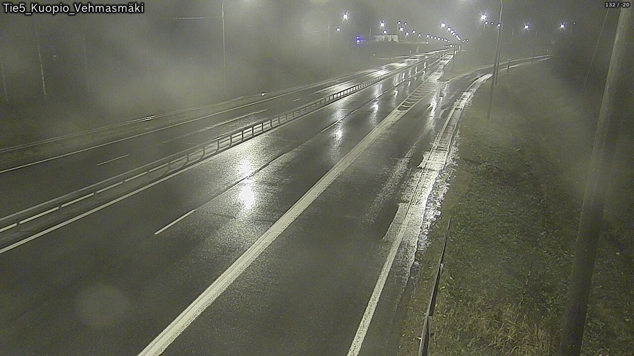 Weather Camera Image Väg 5 Kuopio, Vehmasmäki, Kuopio, Pohjois-Savo