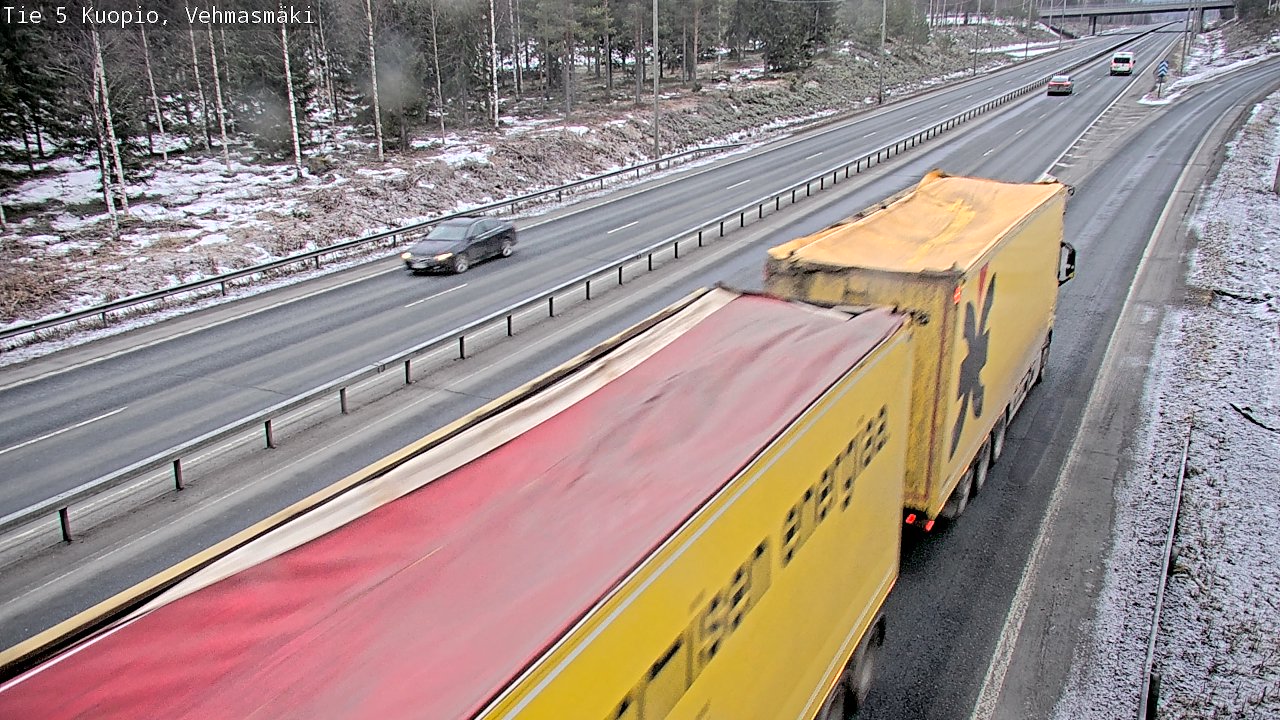 Kelikamerat Kuva Tie 5 Kuopio, Vehmasmäki, Kuopio, Pohjois-Savo